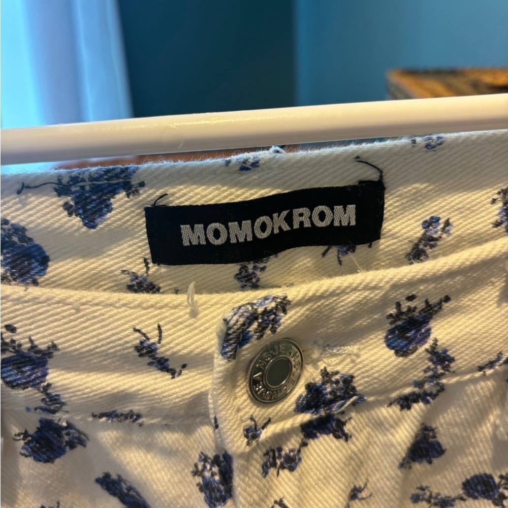Momokrom‎ Floral Straight Leg Jeans - Picture 5 of 5
